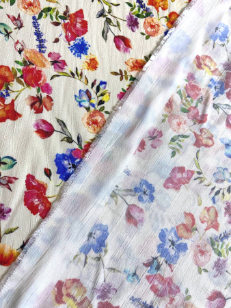 Вискоза НЕЖНЫЙ МИЛЬФЛЕР красный