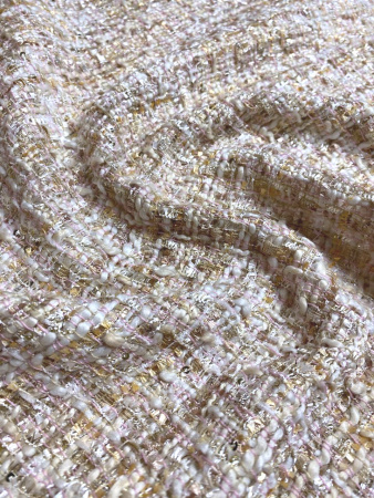 ткани Твид (Шанель) ЗОЛОТИСТЫЙ БЕЖ