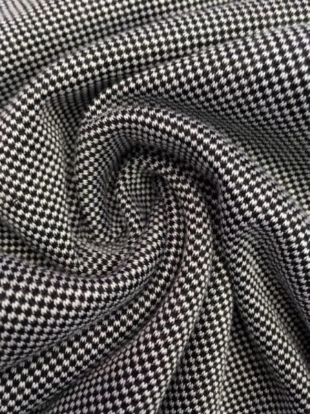 Джерси Пестротканый черно-белый 2