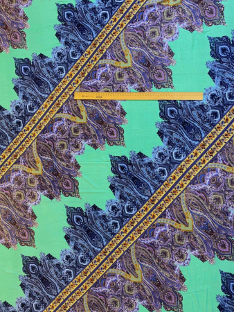 Трикотаж ДИАГОНАЛЬНЫЙ ОРНАМЕНТ ткань