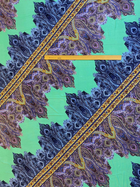 Трикотаж ДИАГОНАЛЬНЫЙ ОРНАМЕНТ ткань