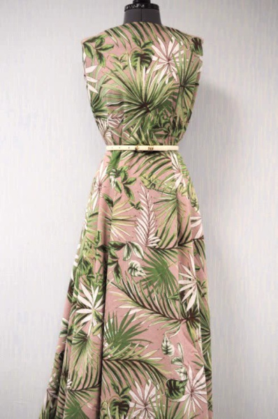 Лен ТРОПИКИ пепельная роза