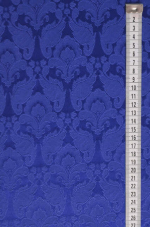 Жаккард "Праздничный" электрик ткань