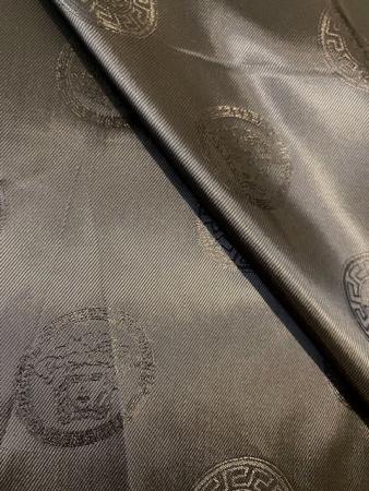 Ткань подкладочная (жаккард) "Медальоны" 