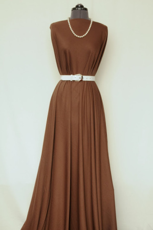 Трикотаж милано однотонный Корица 2